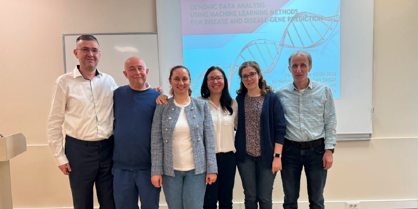 Congratulations Dr. Nuriye Özlem Özcan Şimşek!